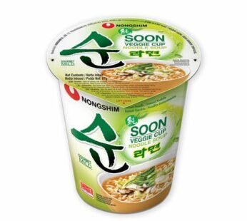 Nongshim Soon Veg Cups Full Case (67×12)