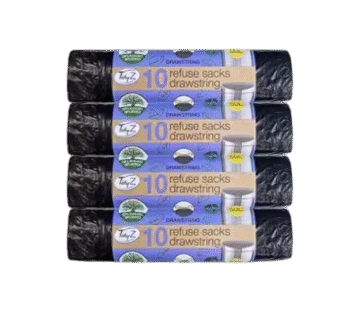 10 Refuse Sack Drawstring – 25 Qty
