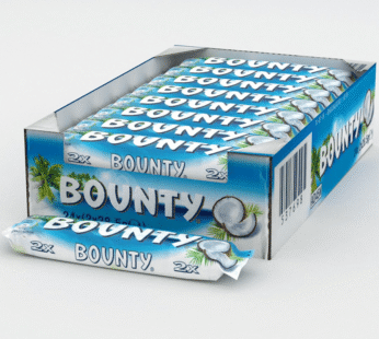Bounty Chocolate Bar – Creamy Coconut Covered in Smooth Milk Chocolate