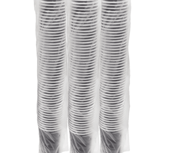 Plasticpro 7 oz Clear Plastic Disposable Drinking Cups [100 Count]