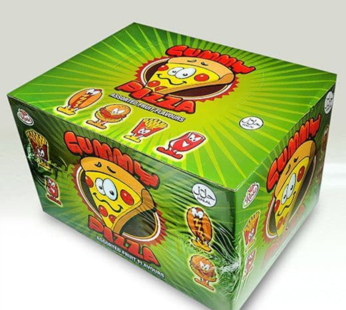 Gummy Pizza – 6 Packs of 150 Individually Wrapped 9g Pieces
