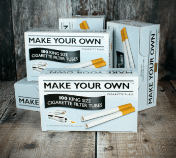Make Your Own Tube Cigarette Tubes – 5 Packs x 100 Tubes